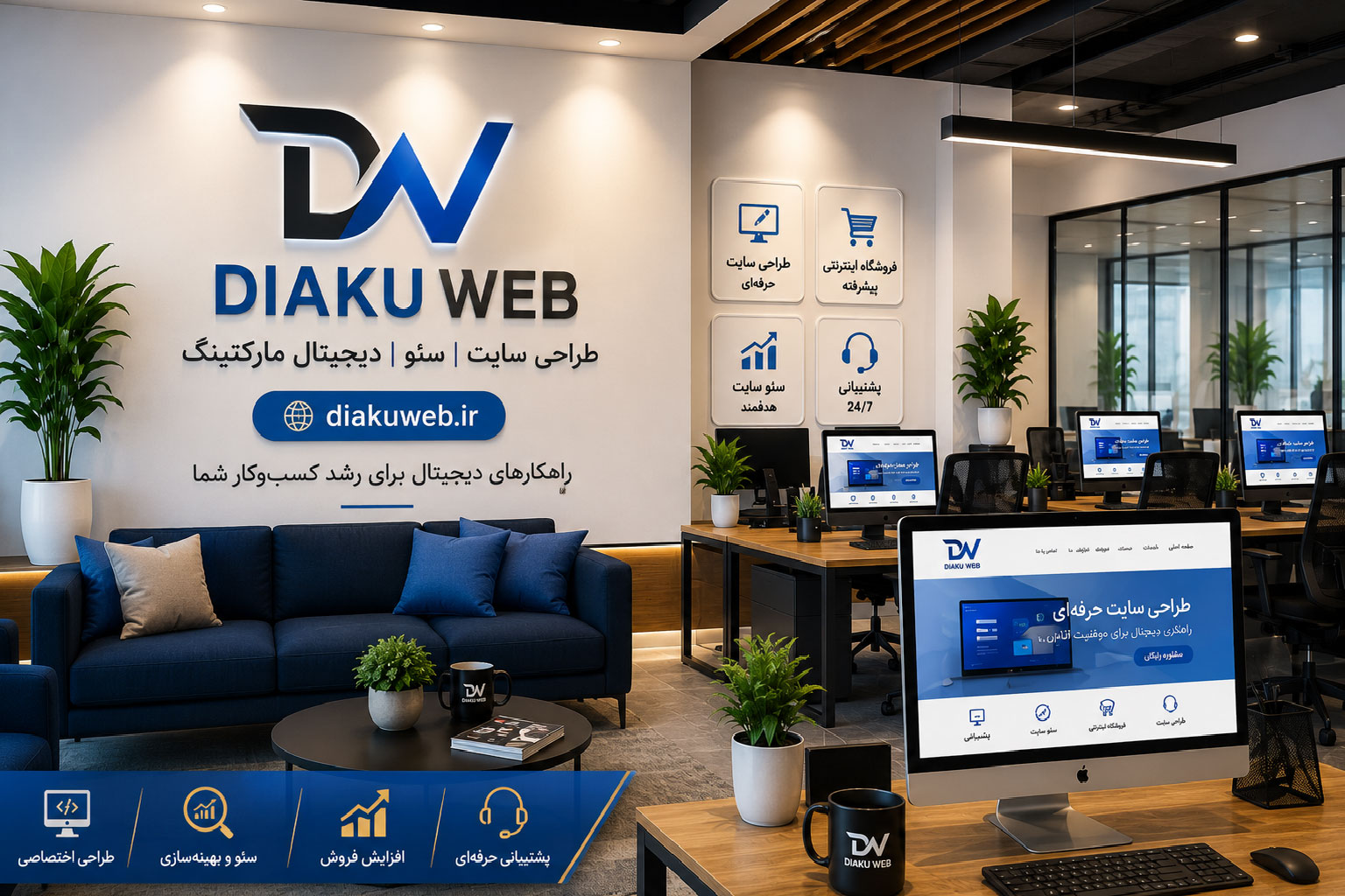 بهترین شرکت طراحی سایت در کرج